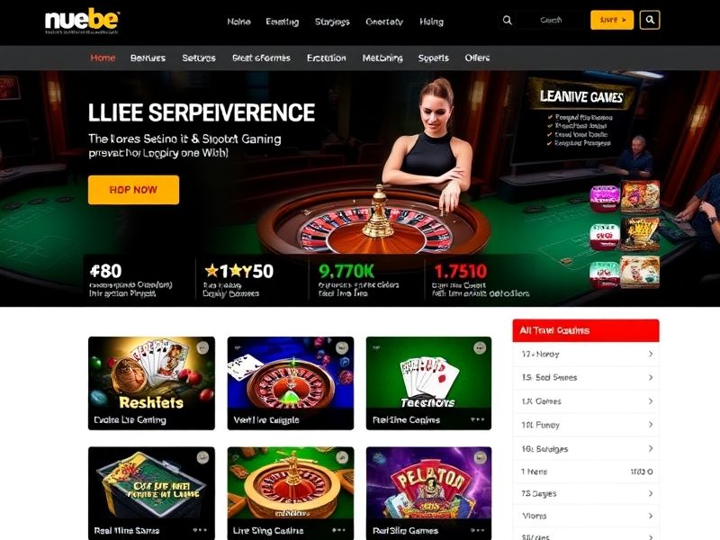 Discover the ultimate gaming experience at nuebe.com – your premier destination for online casinos, live dealer games, sports betting, and exclusive bonuses. Play securely and enjoy thrilling gambling opportunities.